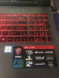 Pilnie sprzedam laptopa gamingowego MSI GV62