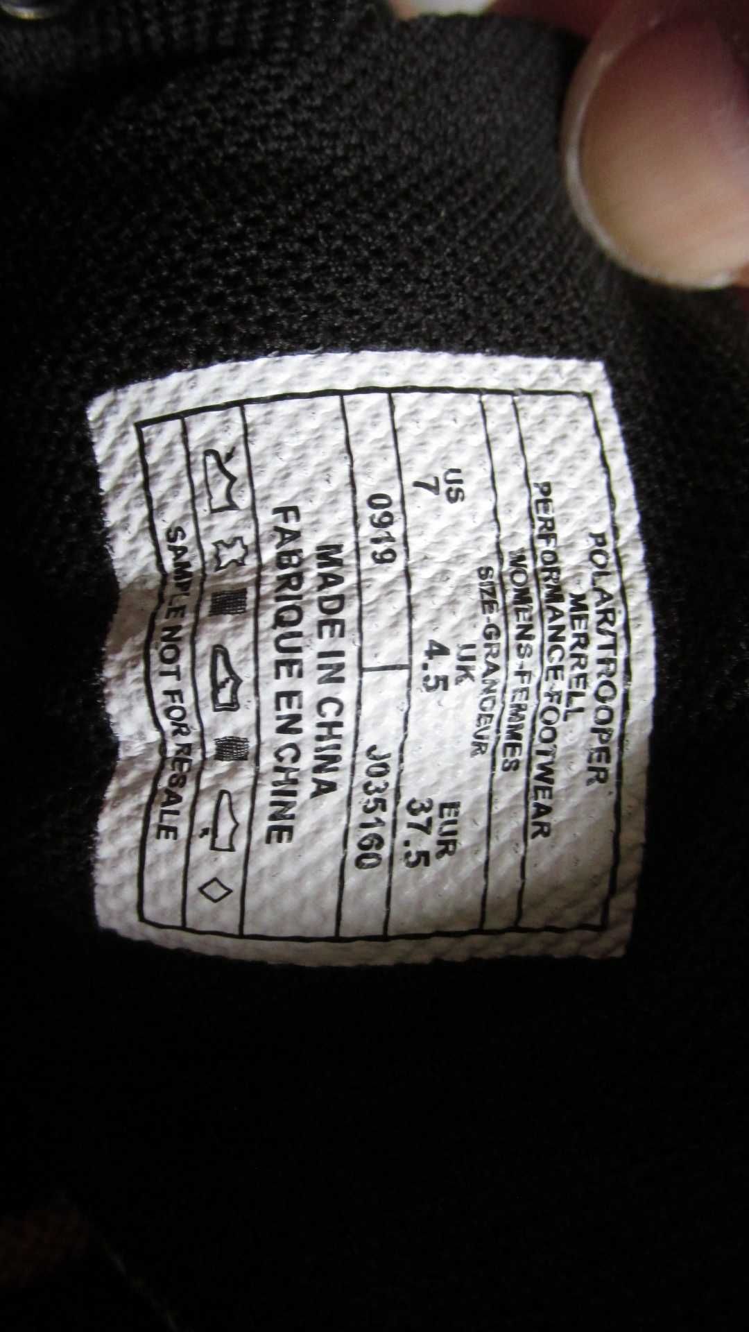 Жіночи черевики Merrell: 37 розмір, устілка 25см. Нові Оригінал