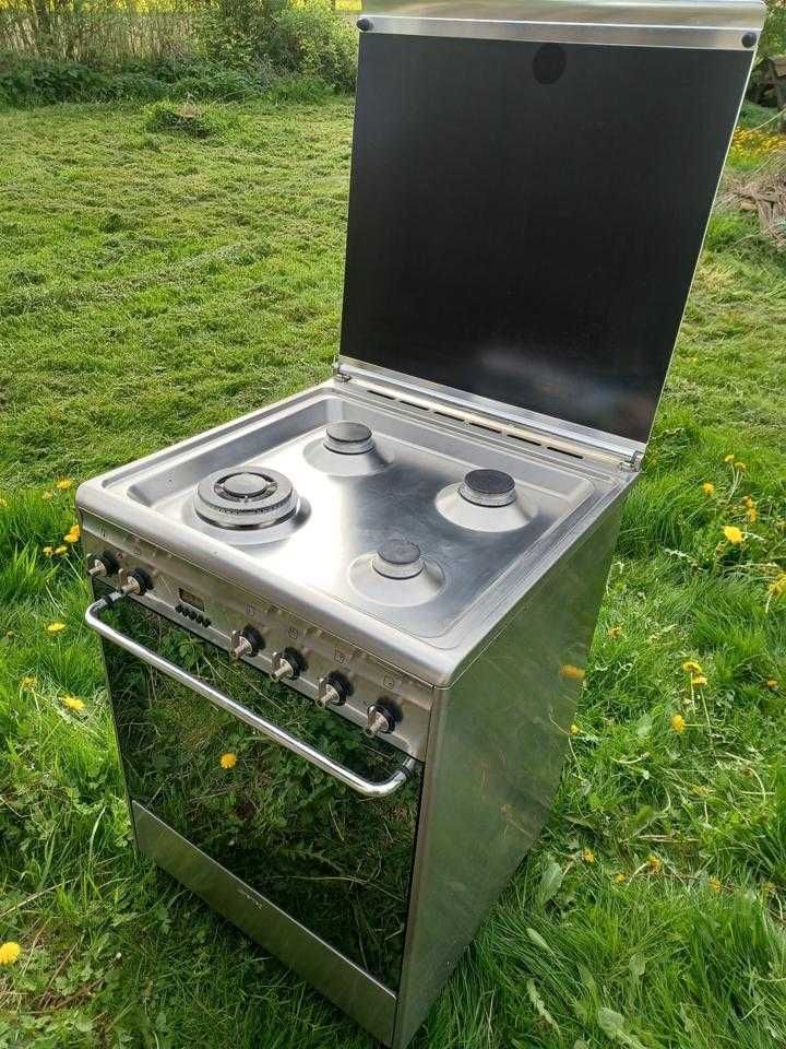 Газова плита Smeg духовка електро