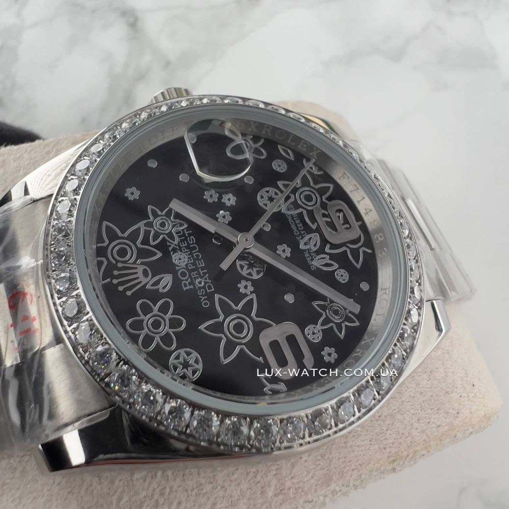 Часы женские Rolex 36 mm Datejust Diamond Floral