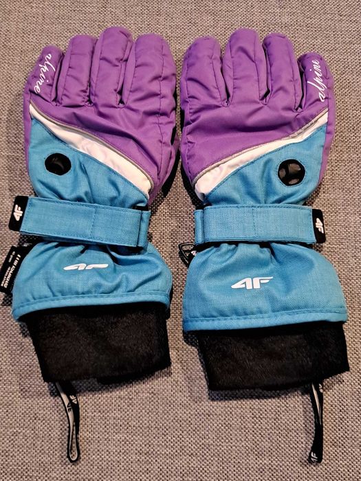 damskie rękawice narciarskie 4F, r.M