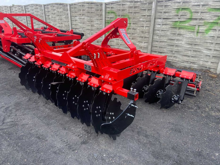 BRONA TALERZOWA CIĘŻKA POSZERZANA euro-masz Rozstaw 115 cm talerze 560