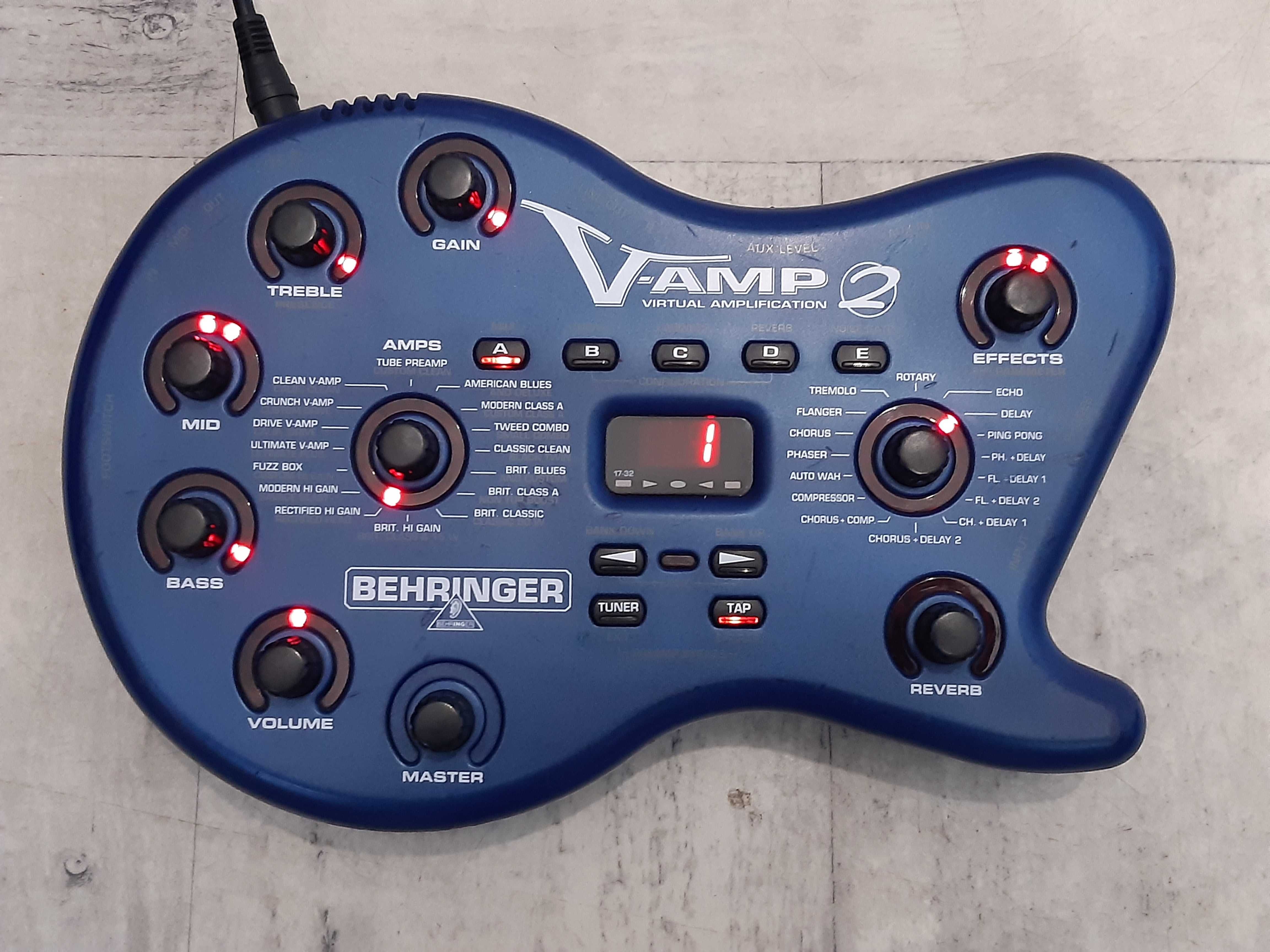 Multiefekt Gitarowy Behringer V-AMP 2-procesor-efekty-lub dodam Gratis