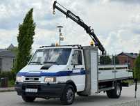 Iveco DAILY 59E12 2.8 TD 122KM * HDS HIAB * 1800 Udźwig * 111 tyś km! JEDYNY TAKI!