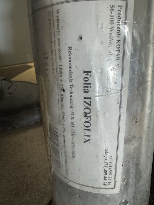 Folia do podłogówki folia izoflix