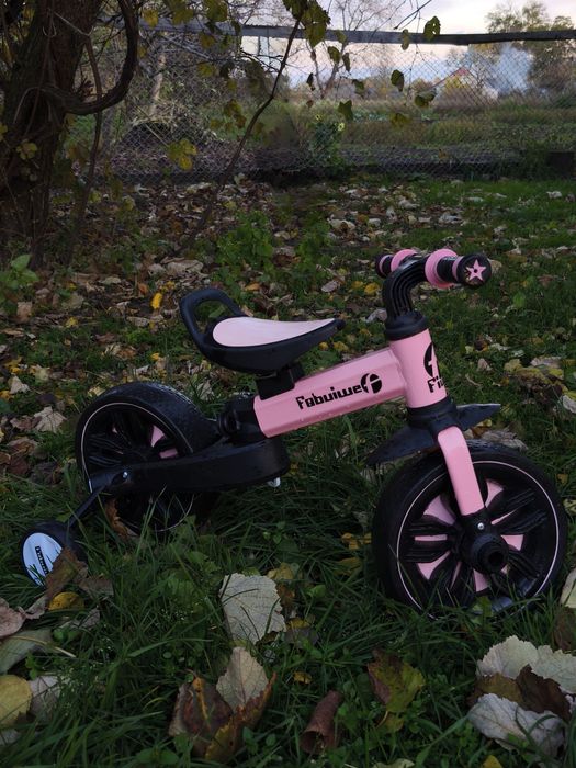 Велобіг велосипед 2в1