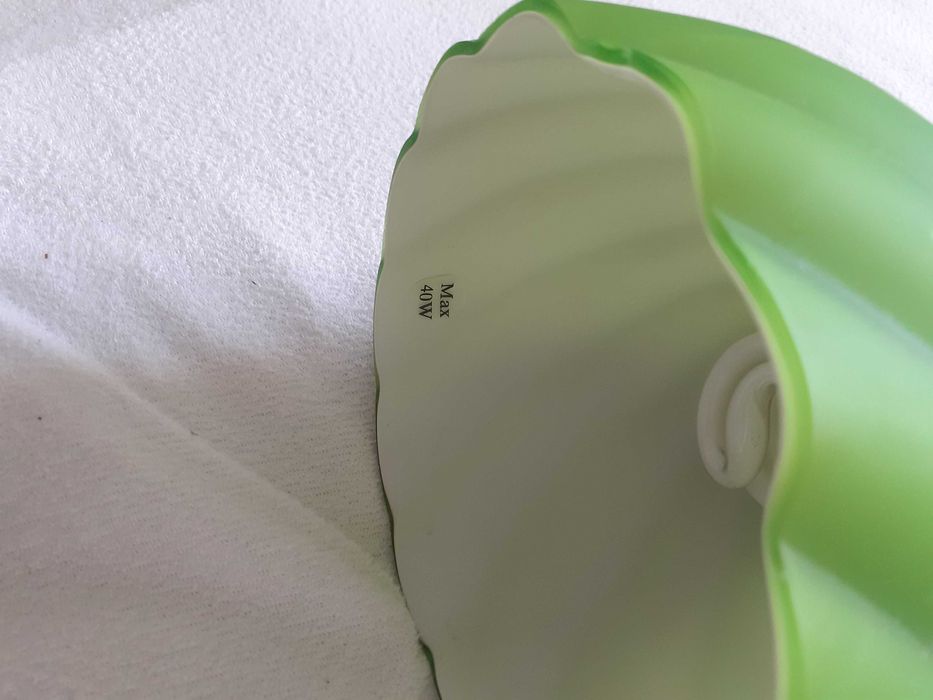 Lampa wisząca zielona