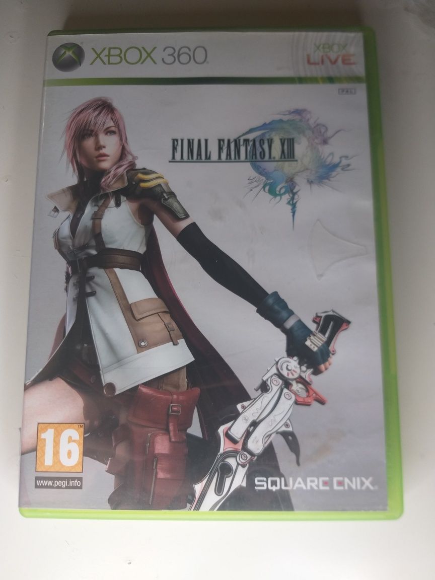 Gra Final Fantasy XIII Xbox 360 pudełkowa ENG płyta x360 na konsole