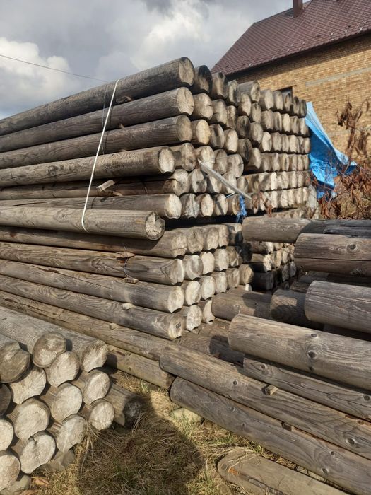 Ціліндрований кругляк брус