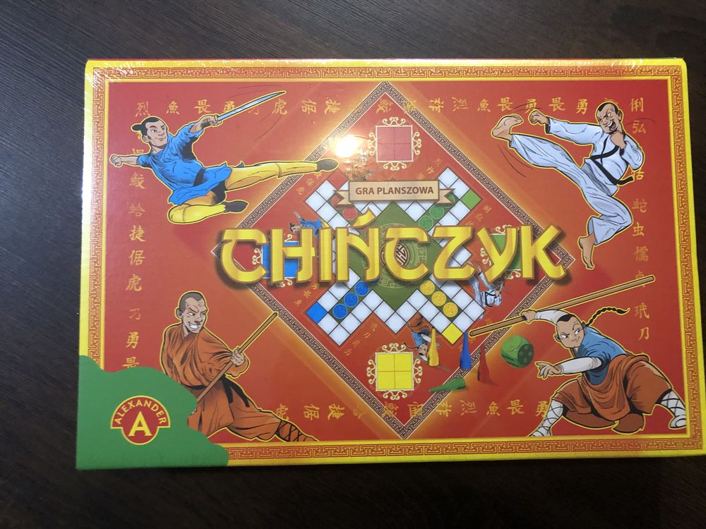 Gra planszowa chińczyk 48tknz
