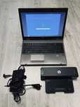 Laptop HP i5 4GB RAM, Dysk SSD, Windows 10, Ładowarka + Stacja