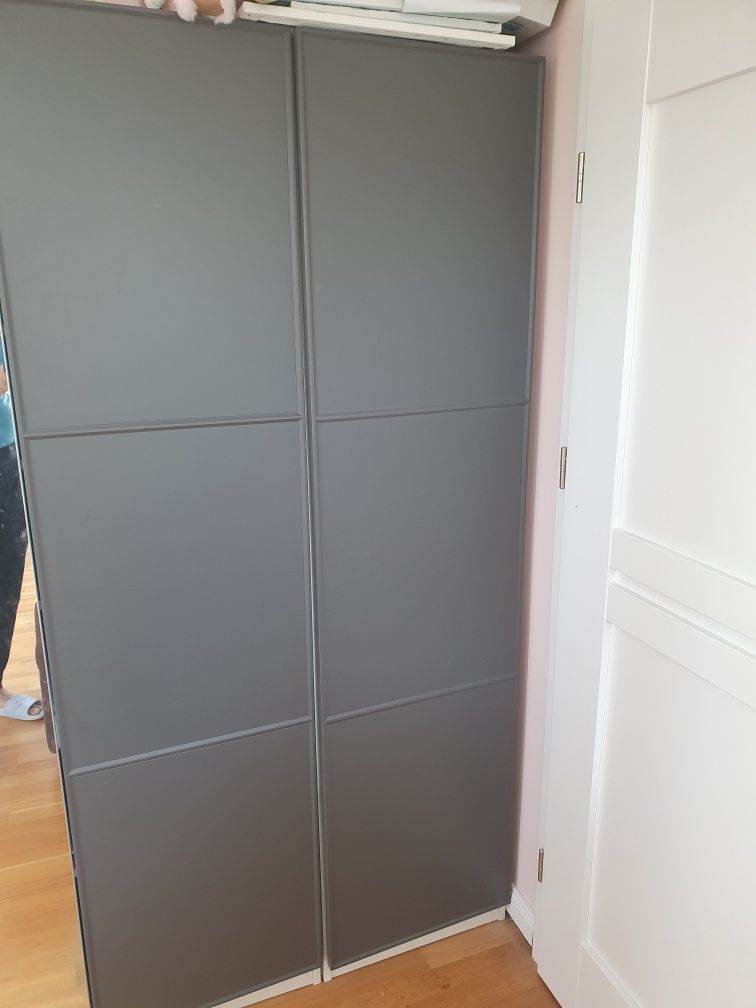 Szafa Pax Ikea drzwi Meraker 200 cm