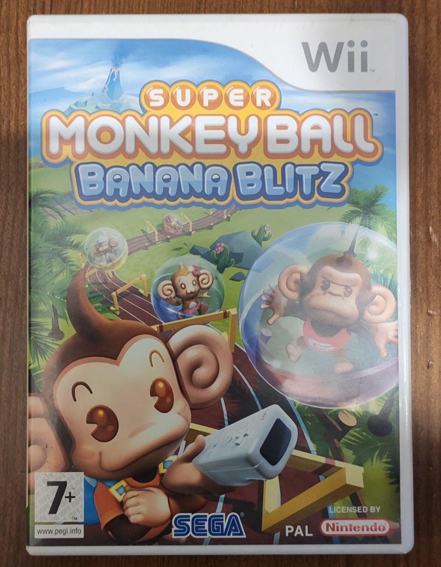 10€ - Conjunto 2x Jogos Super Monkeyball + Hell's Kitchen - The game W