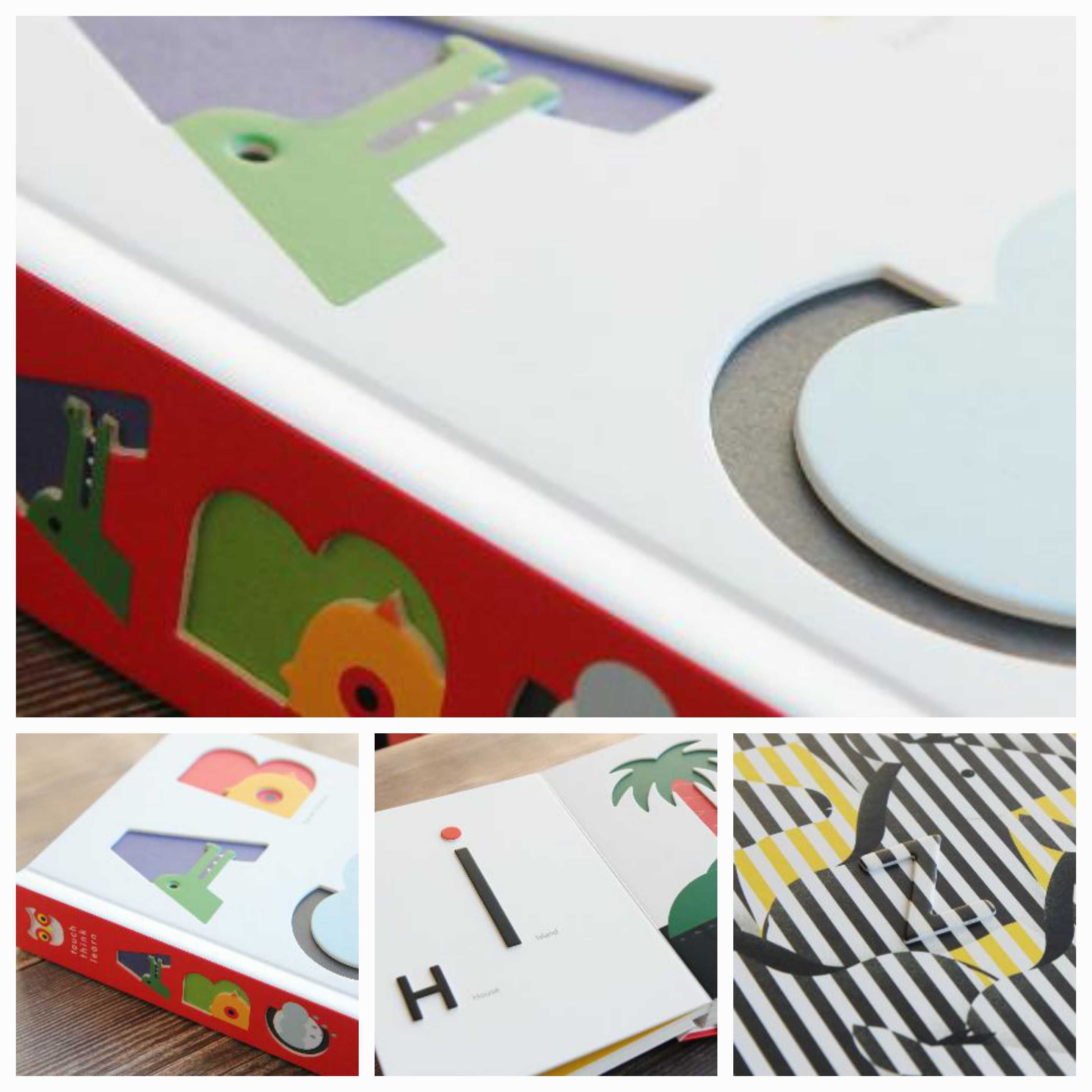 Touch Think Learn: ABC (Board book)/po angielsku/dotykowy