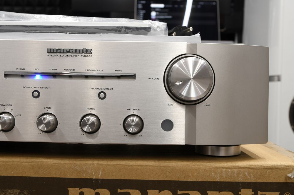 wzmacniacz stereo Stereo Marantz PM8003 Zestaw w świetnym stanie!