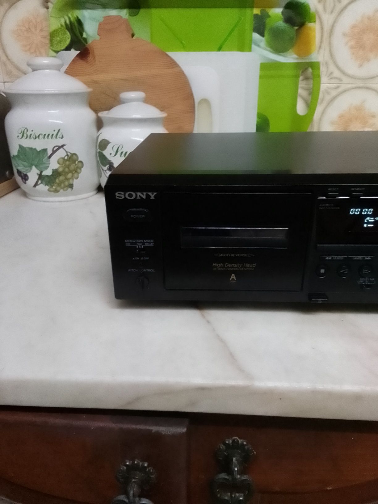 Sony stereo double cassette deck TC we475