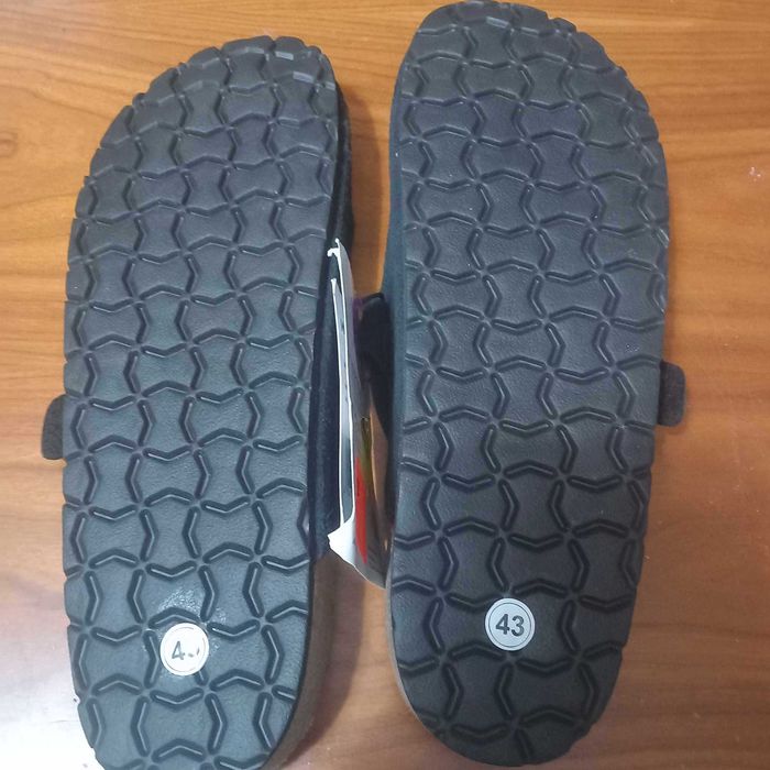 Chinelos de couro Azul Nº43