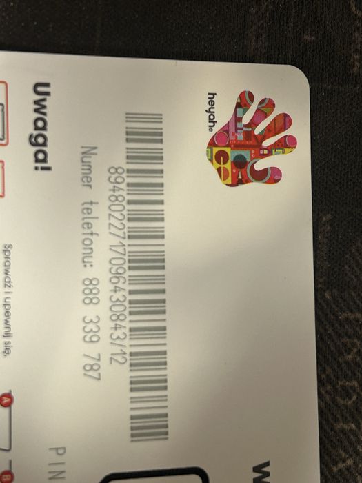 Złoty numer Heyah T-mobile (888) 33 97 87, starter SIM