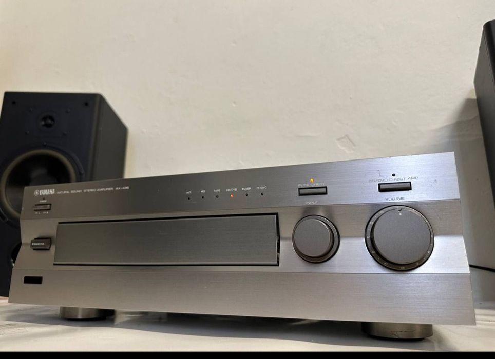 Wzmacniacz stereo Yamaha AX-496, 2*120Watt.