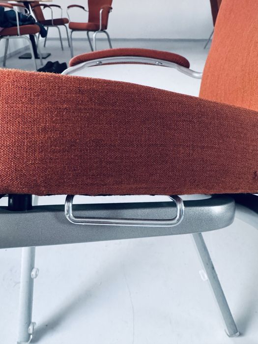 Krzesło krzesła bankietowe burgess sztaplowane premium pomarańczowe 35