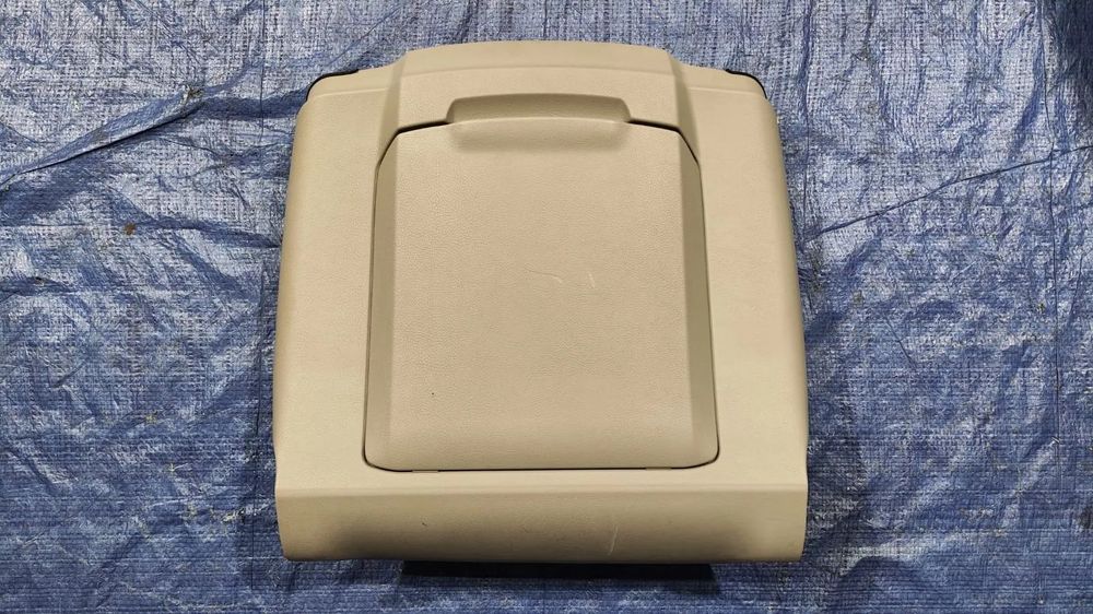 OSŁONA OBUDOWA PLECY KIESZEŃ FOTELA SZARA AUDI A8 S8 D3 LIFT