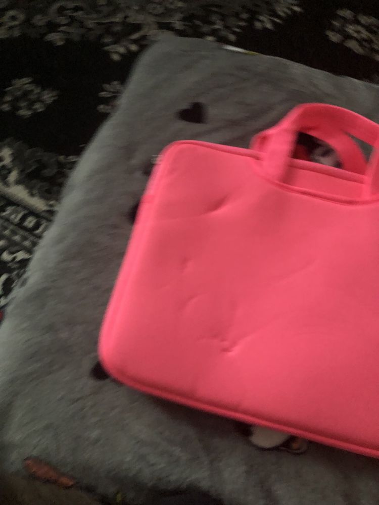 Torba na laptop różowa