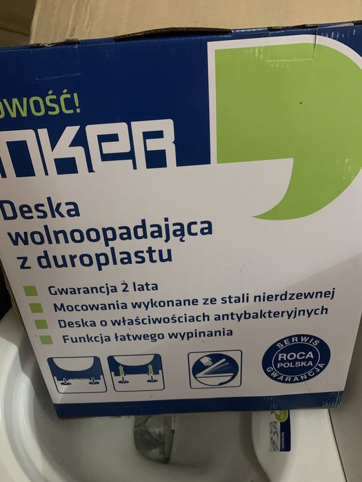 Kompakt bezkołnierzowy Brava inker WC