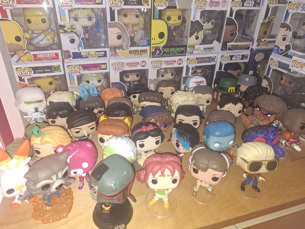 Funkos pop vários preços