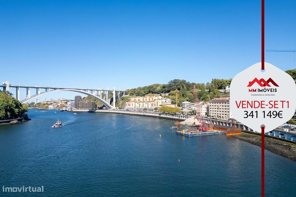 Apartamento T1 |  Varanda | Reabilitado | Lordelo Ouro | Rio Douro