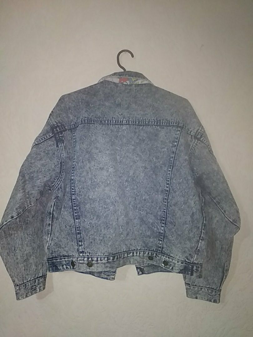 Джинсовая куртка винтажная (варенка) H&M