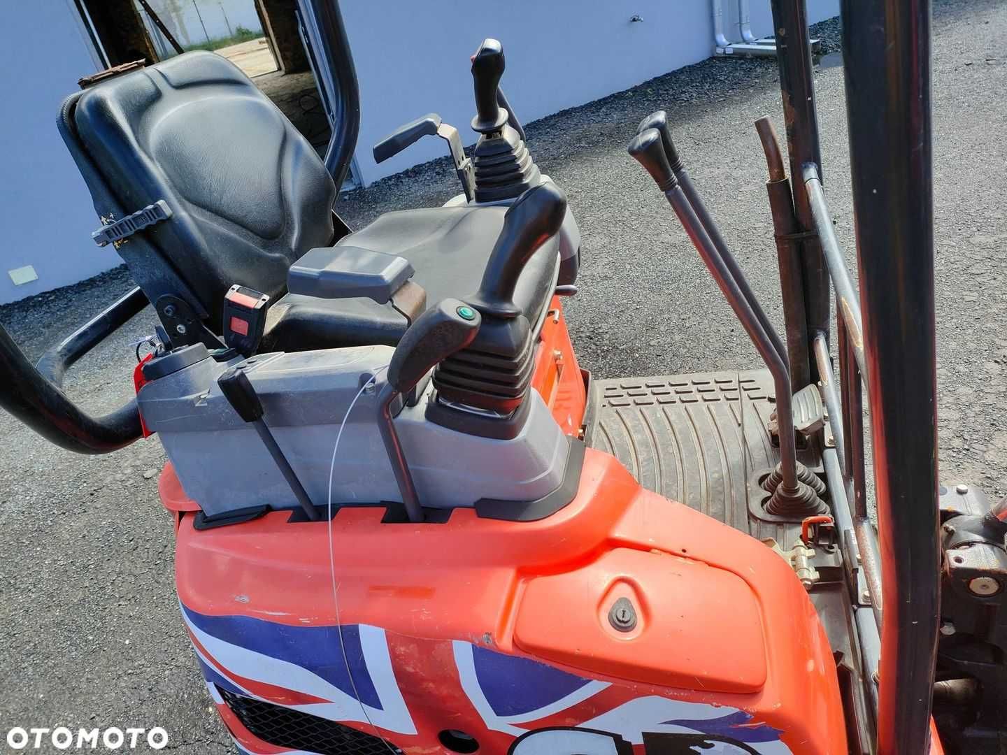Cesja leasing Kubota U17 2017r Minikoparka 4łyżki 1450mth w orginale