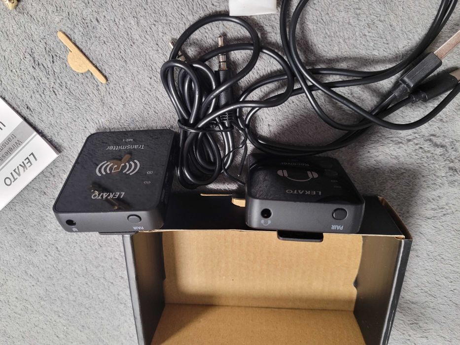 Lekato ms-1 bezprzewodowy system monitorowania dousznego nadajnik