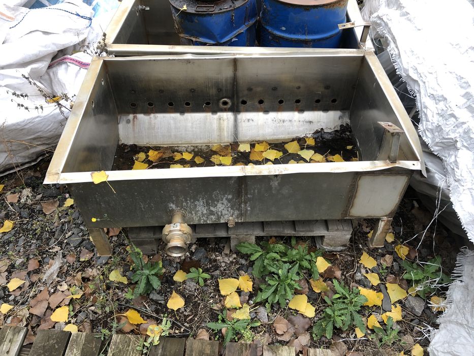 Нержавейка фільтр відстійник ванна бак автоклав