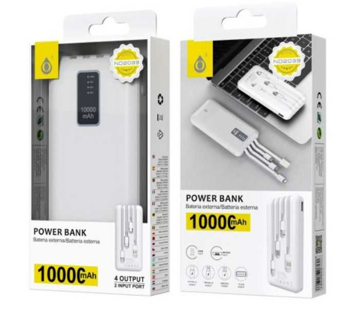 Power Bank 1000 CmaH em preto