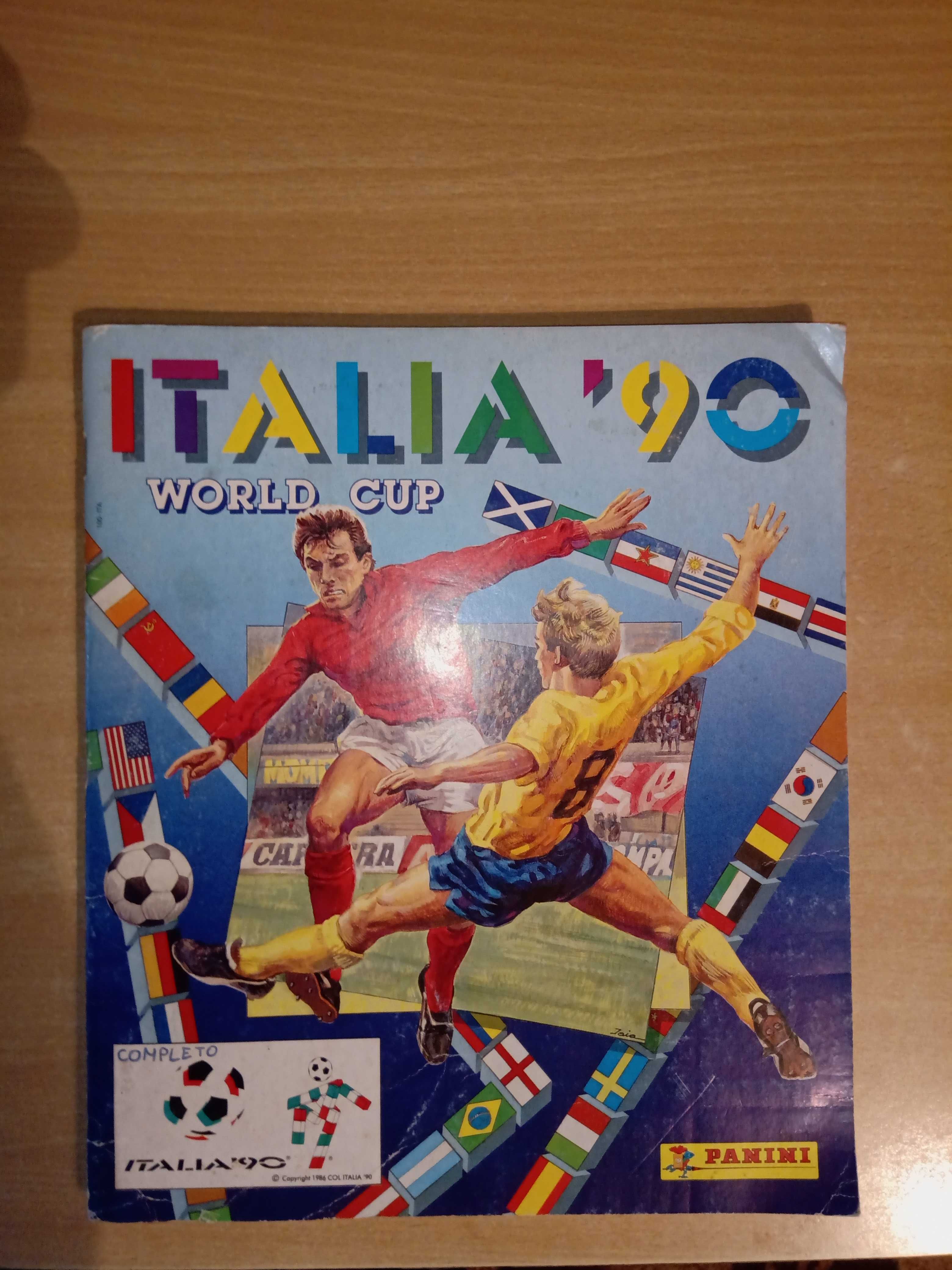 FIFA World Cup Italia 1990 - album PANINI kompletny