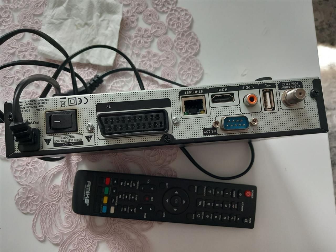 Receptor satélite Amiko 8150