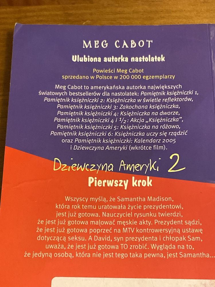 Dziewczyna Ameryki 2 Pierwszy krok - Meg Cabot