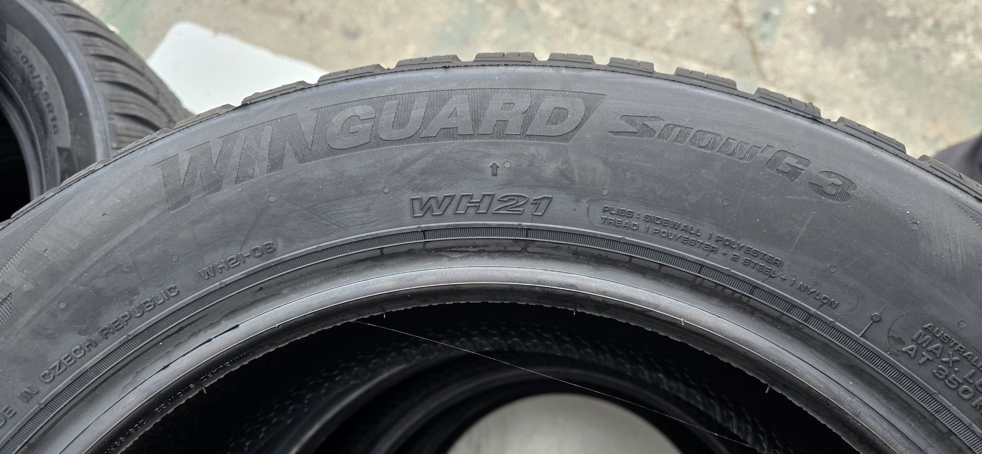 S23 4 x 205/55R16 Nexen WinGuard Snow G3 WH21 91H opony zimowe nowe