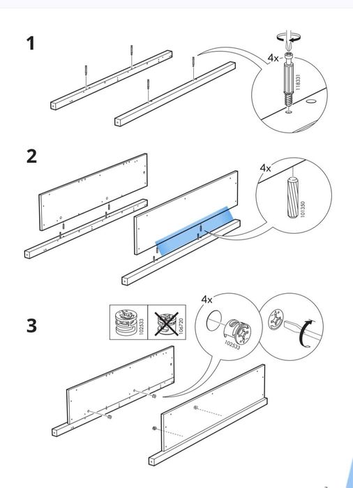 Sapateira Branca  HEMNES