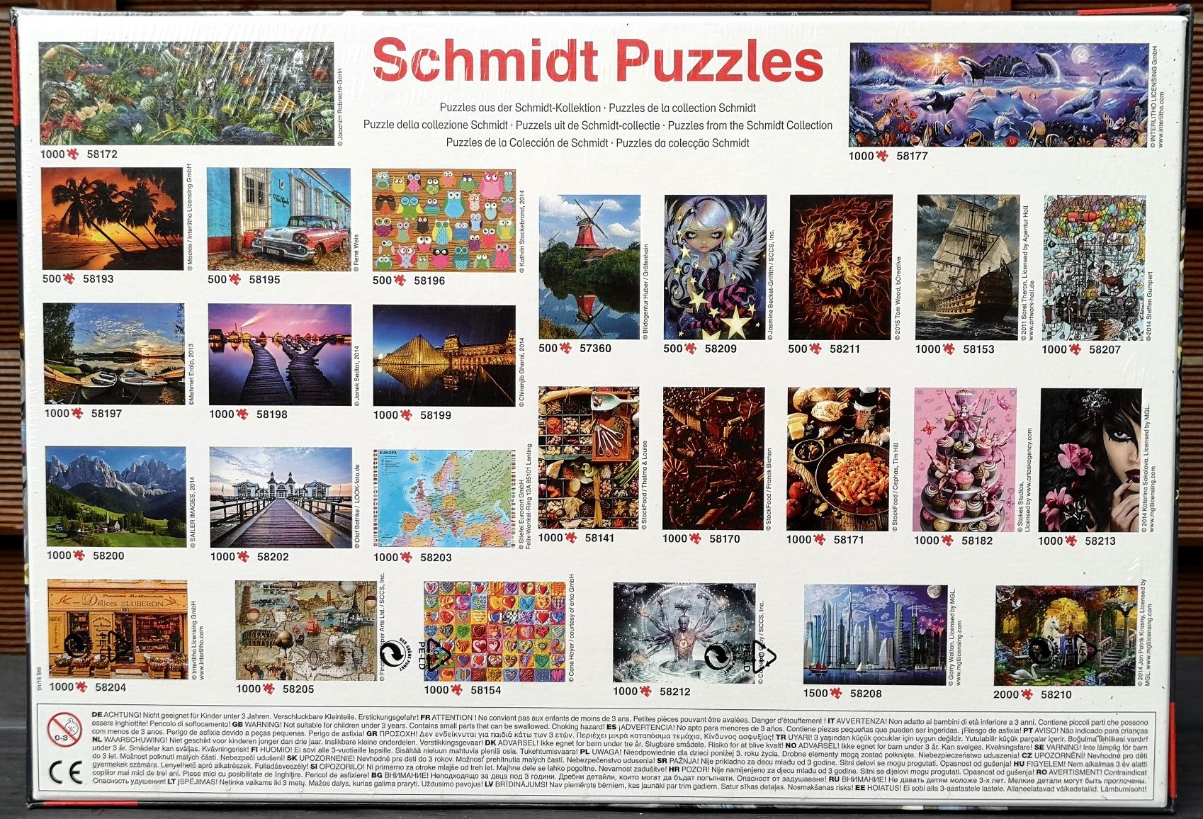 Puzzle 500 Schmidt Nowe w folii Jasmine Becket-Griffith Angel nie 1000