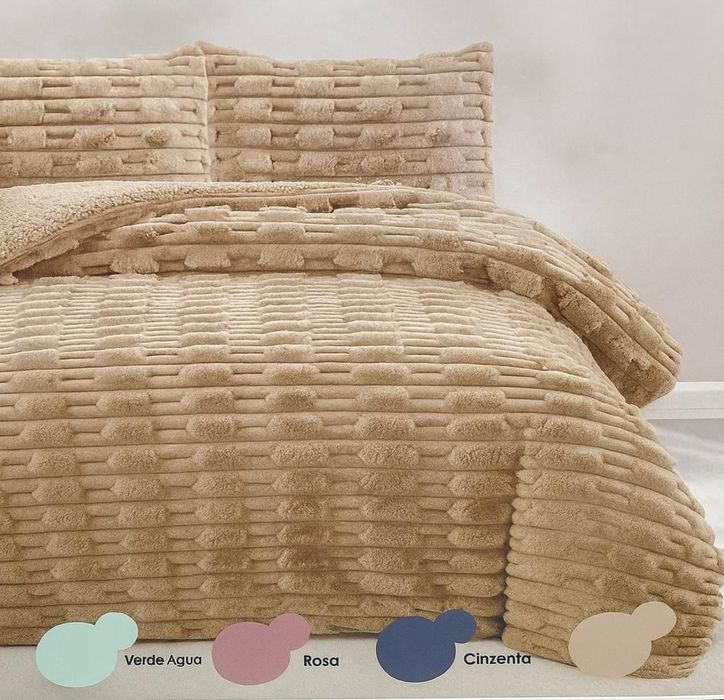 Edredons NOVO pelo borrego casal 240-260