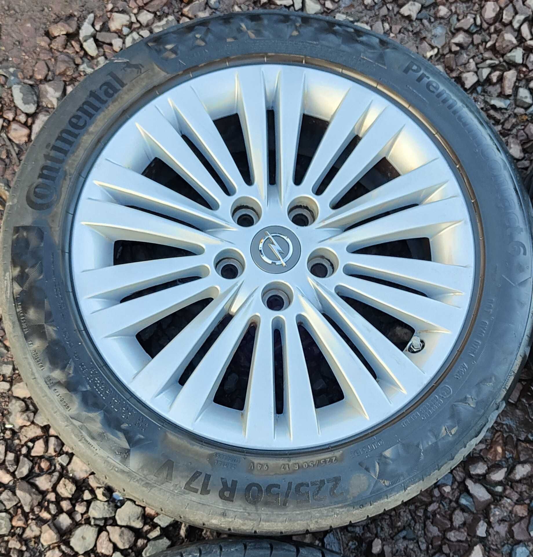 Felgi aluminiowe Opel AStra J 5x115 7Jx17 IS44 TPMS Kpl.