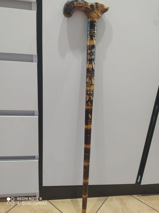 Laska góralska damsko męska wysokość 95 cm .