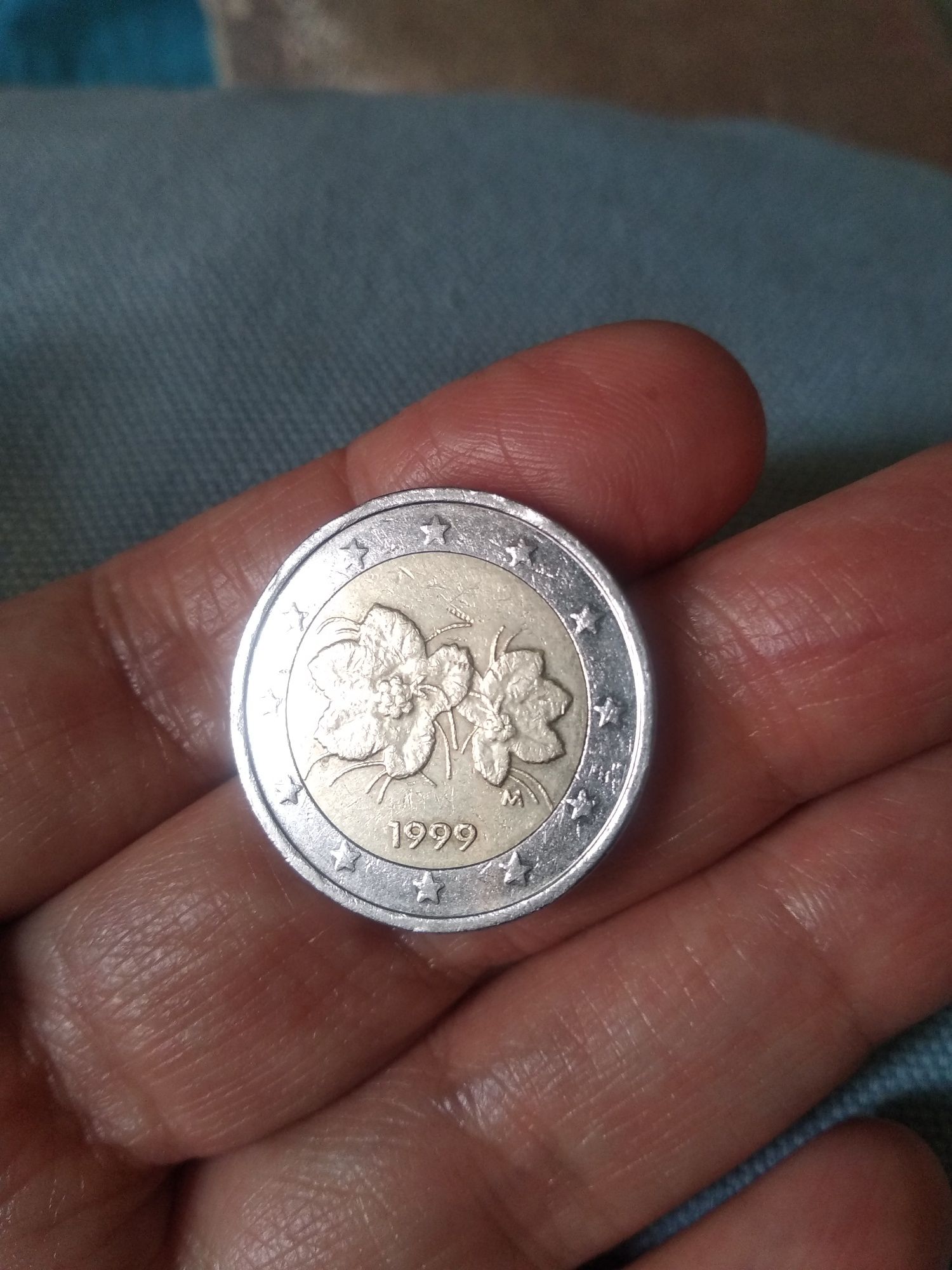 Moedas de 2€ raras Grécia/UE francesa/ Finlândia 1999 etc