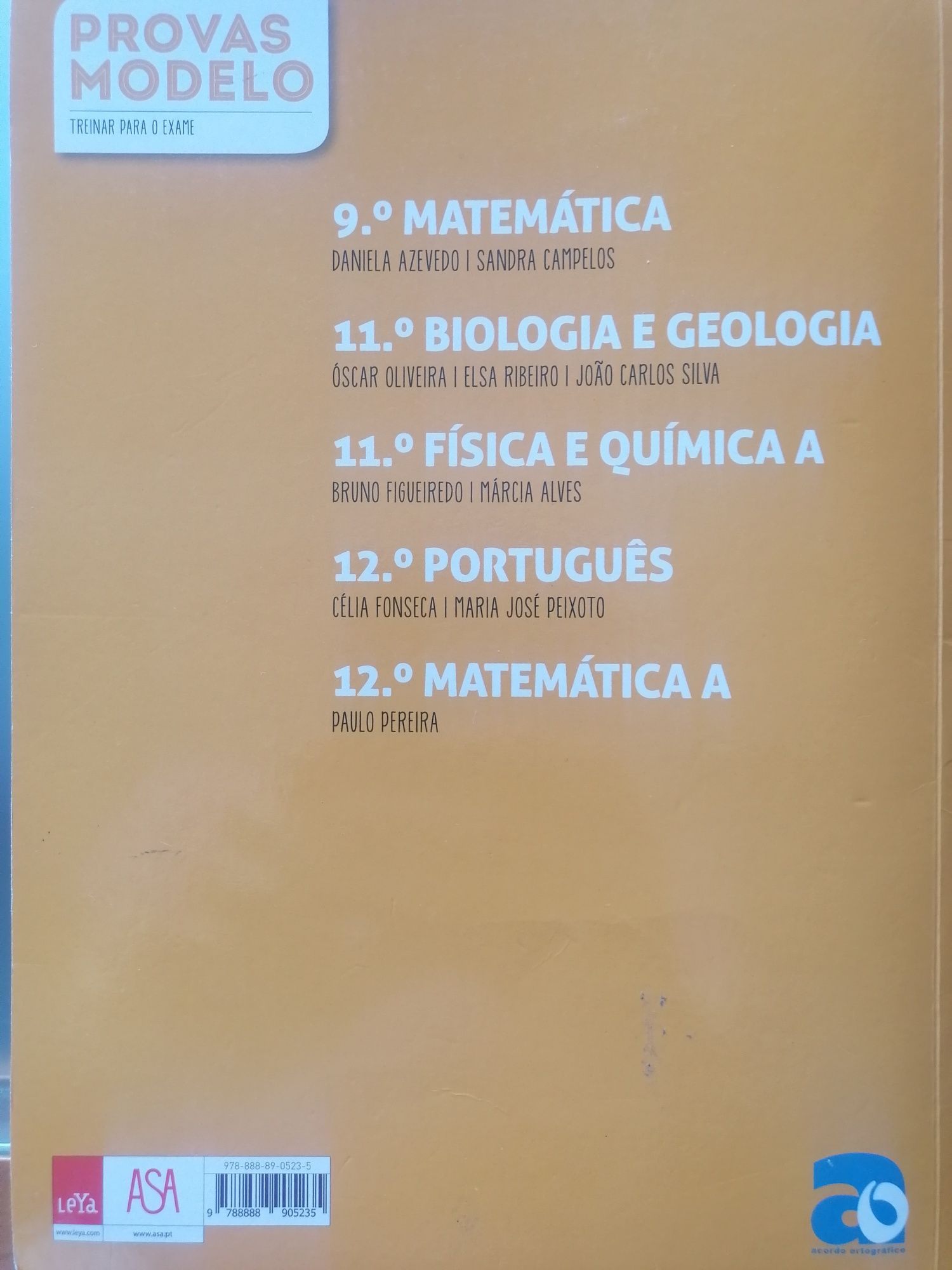 Provas-Modelo Português 12°ano, Treinar para o exame