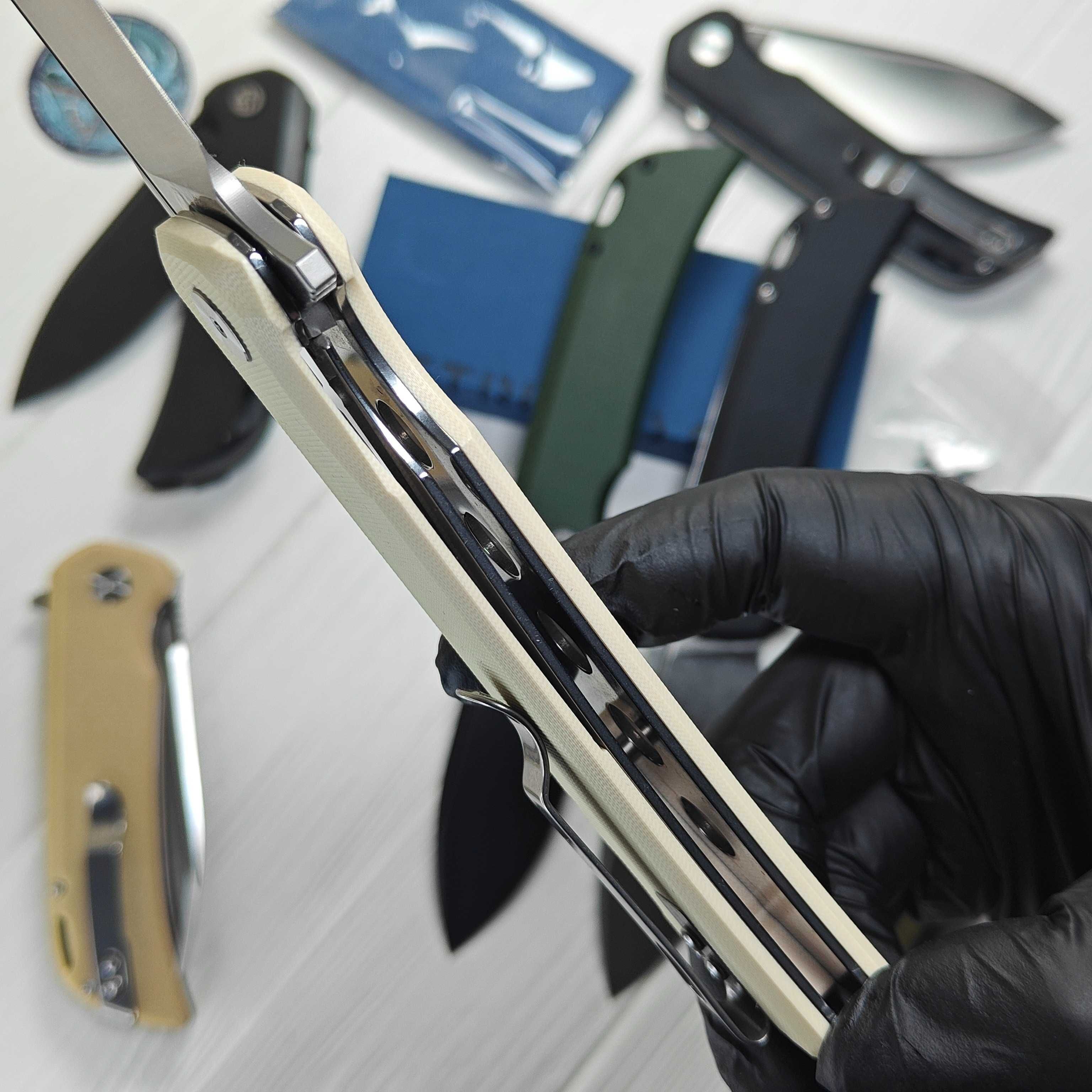 Складной нож PETRIFIED FISH PFB05 Tunny 14C28N (оригінал) ніж EDC