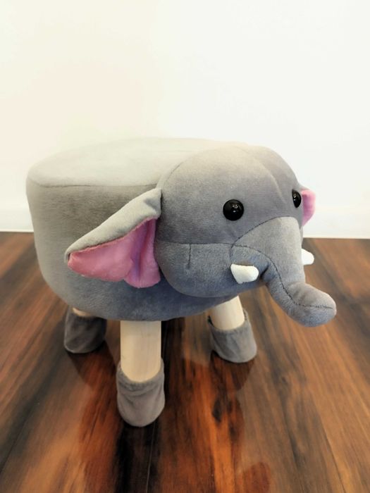 Puf pufa SŁOŃ SŁONIK dla dziecka taboret