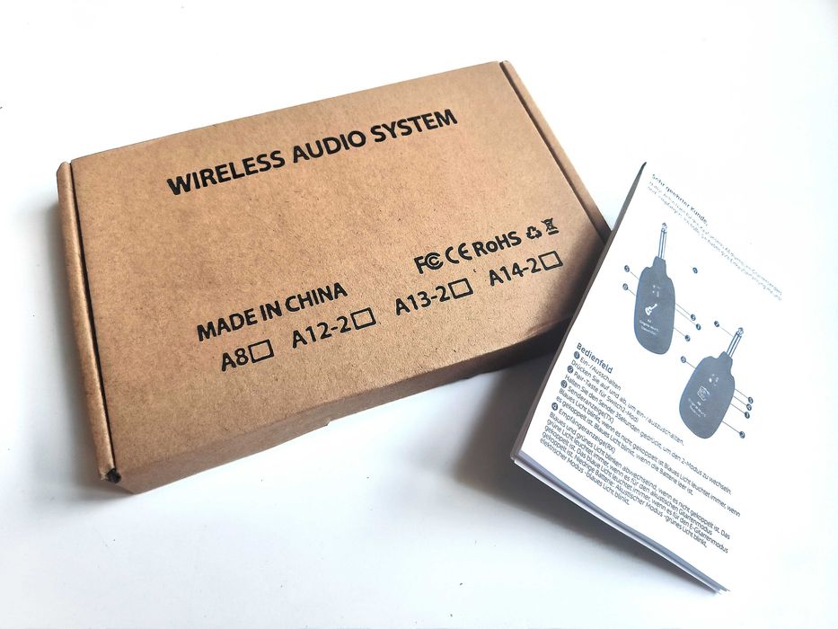 Подарунок музиканту Бездротова Радіо система для гітари A8 Wireless