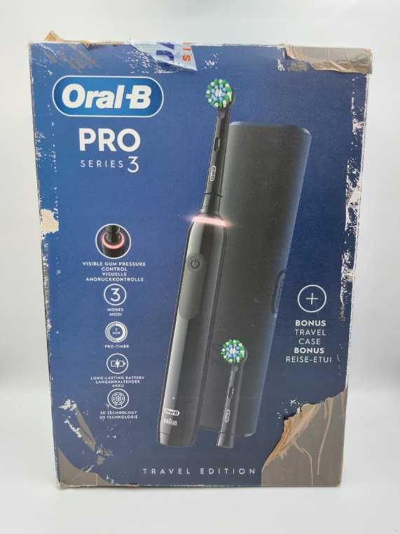 Nowa Szczoteczka elektryczna do zębów Oral-B 3 3500 czarna