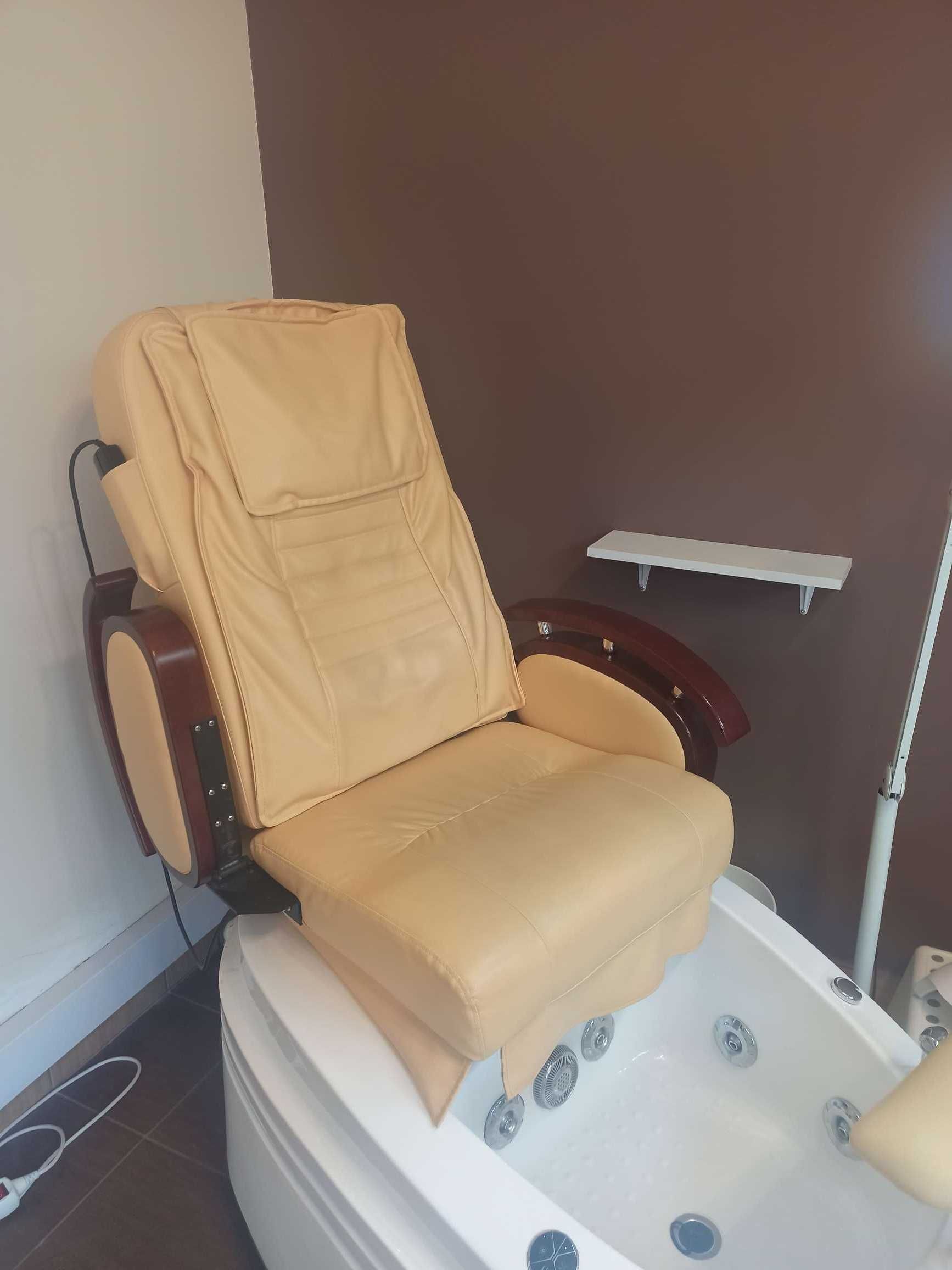 Fotel do pedicure z masażem